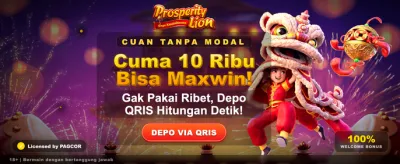 Bonus Selamat Datang 100% banner